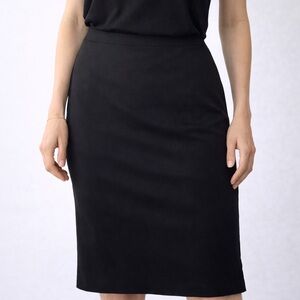 Primark Black Pencil Skirt | Classic Office Skirt | Size US 10 EU 42